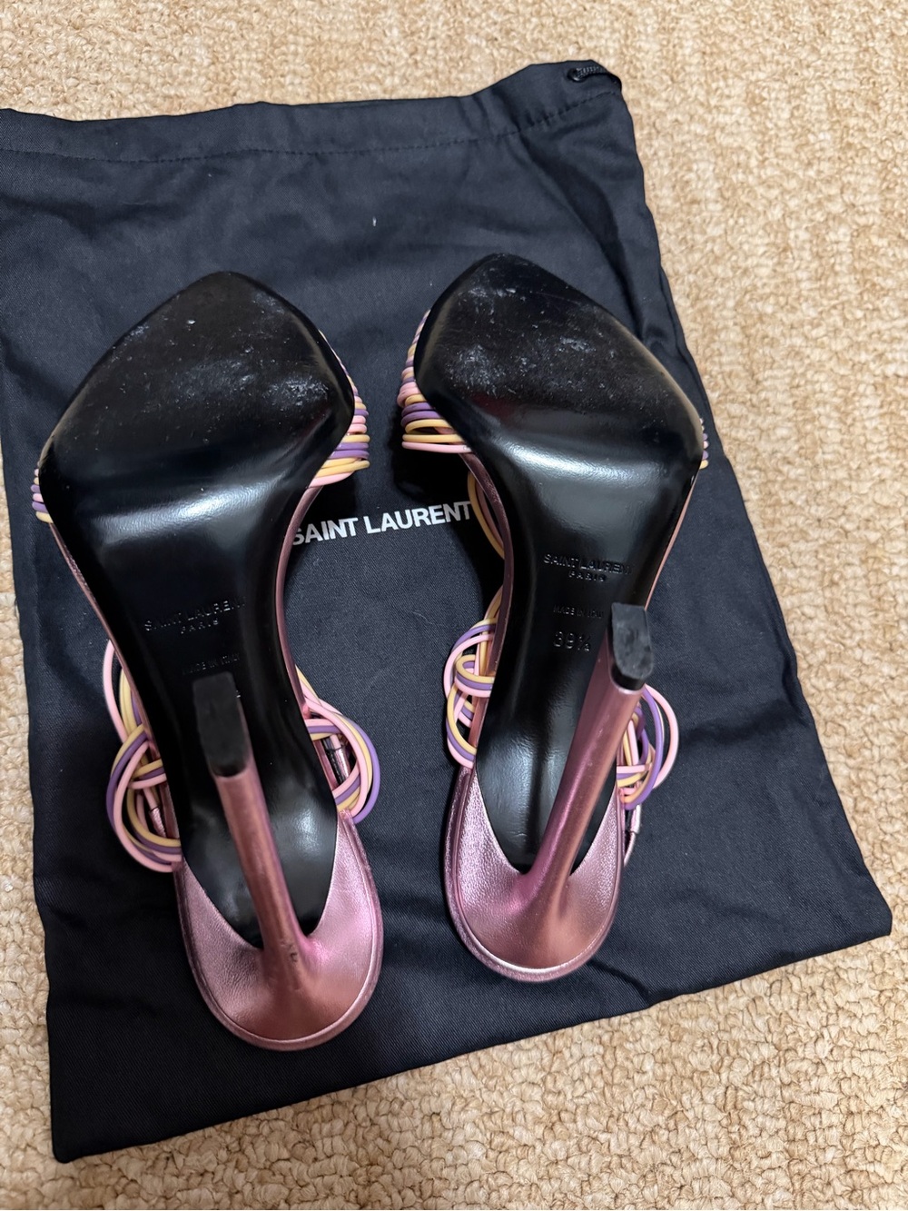 Saint Laurent Scoubi 105 Sandals - Picture 3 of 5